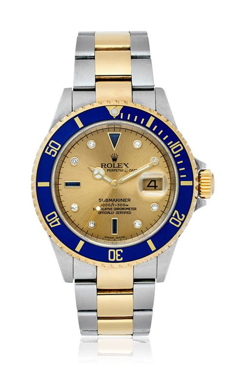 rolex submariner two tone silver serti dial|Rolex Submariner serti dial price.